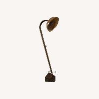 Black Walnut Floor Lamp