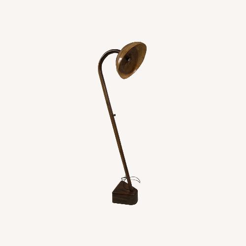 Used Black Walnut Floor Lamp for sale on AptDeco