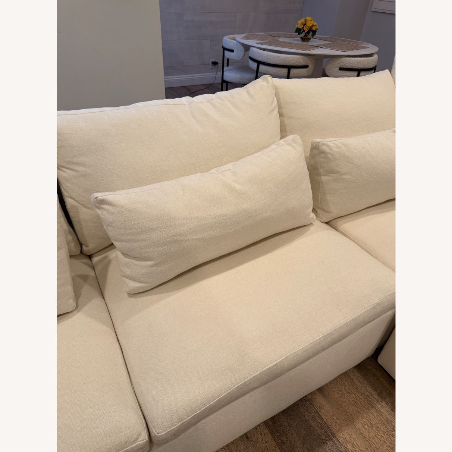 West Elm Harmony Modular 3-Piece Ottoman Sectional - image-9