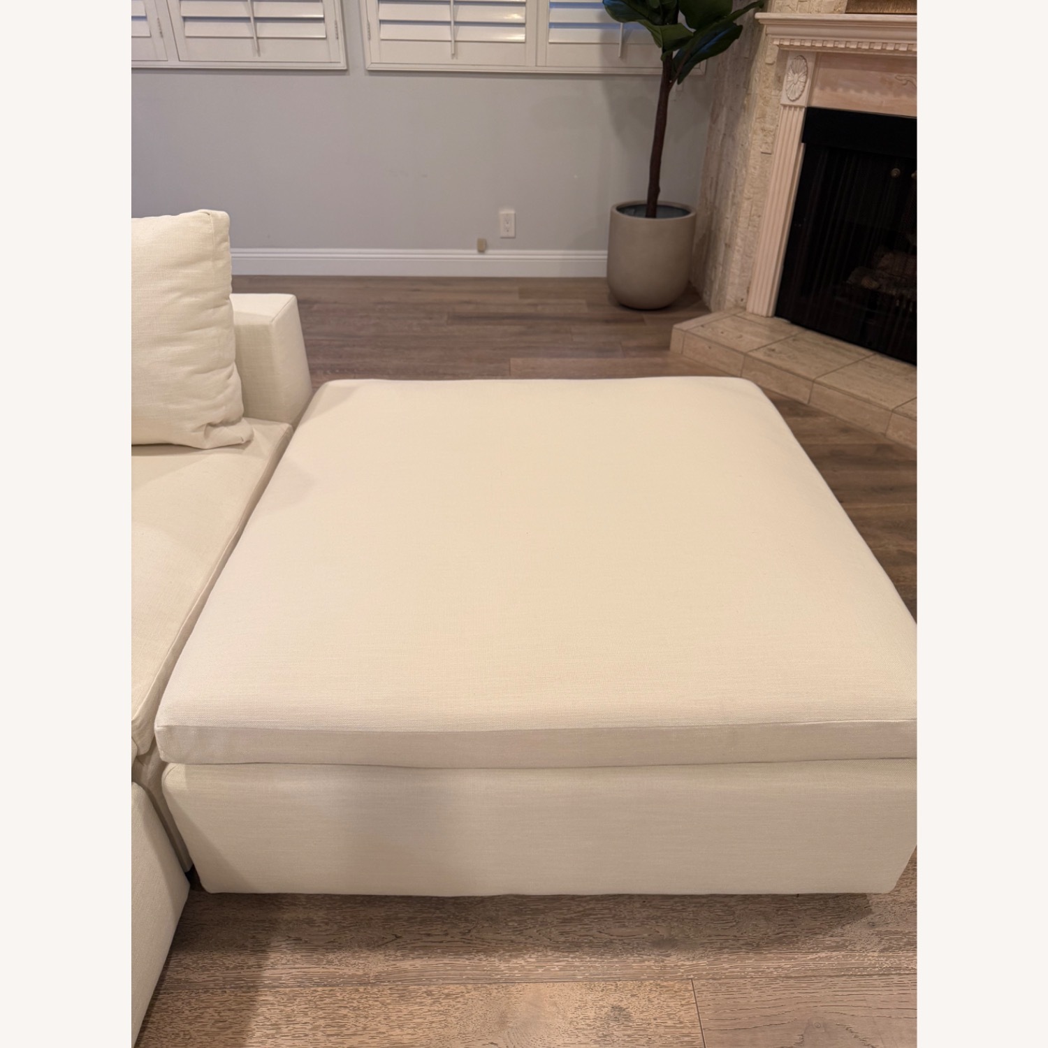 West Elm Harmony Modular 3-Piece Ottoman Sectional - image-7