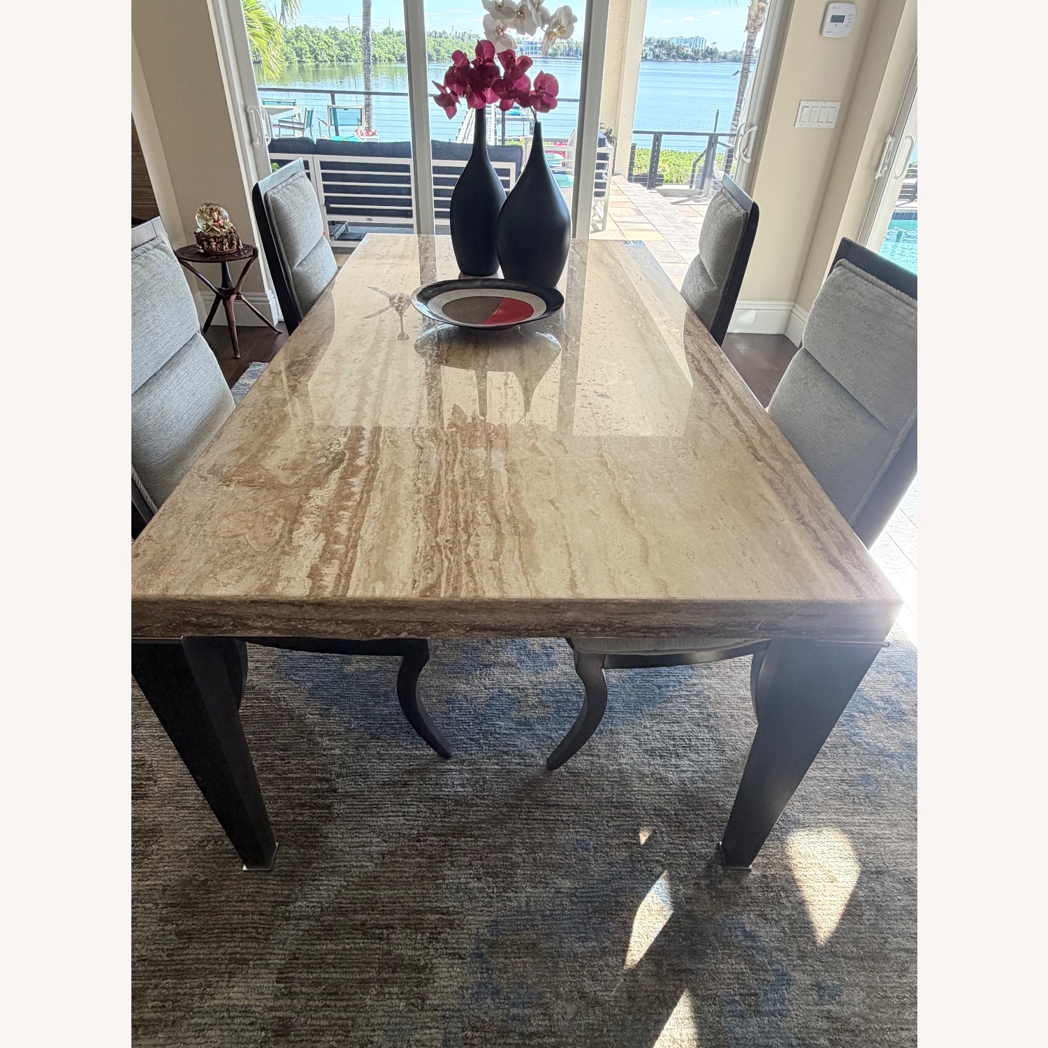 Natural Marble Dining Sets - image-2