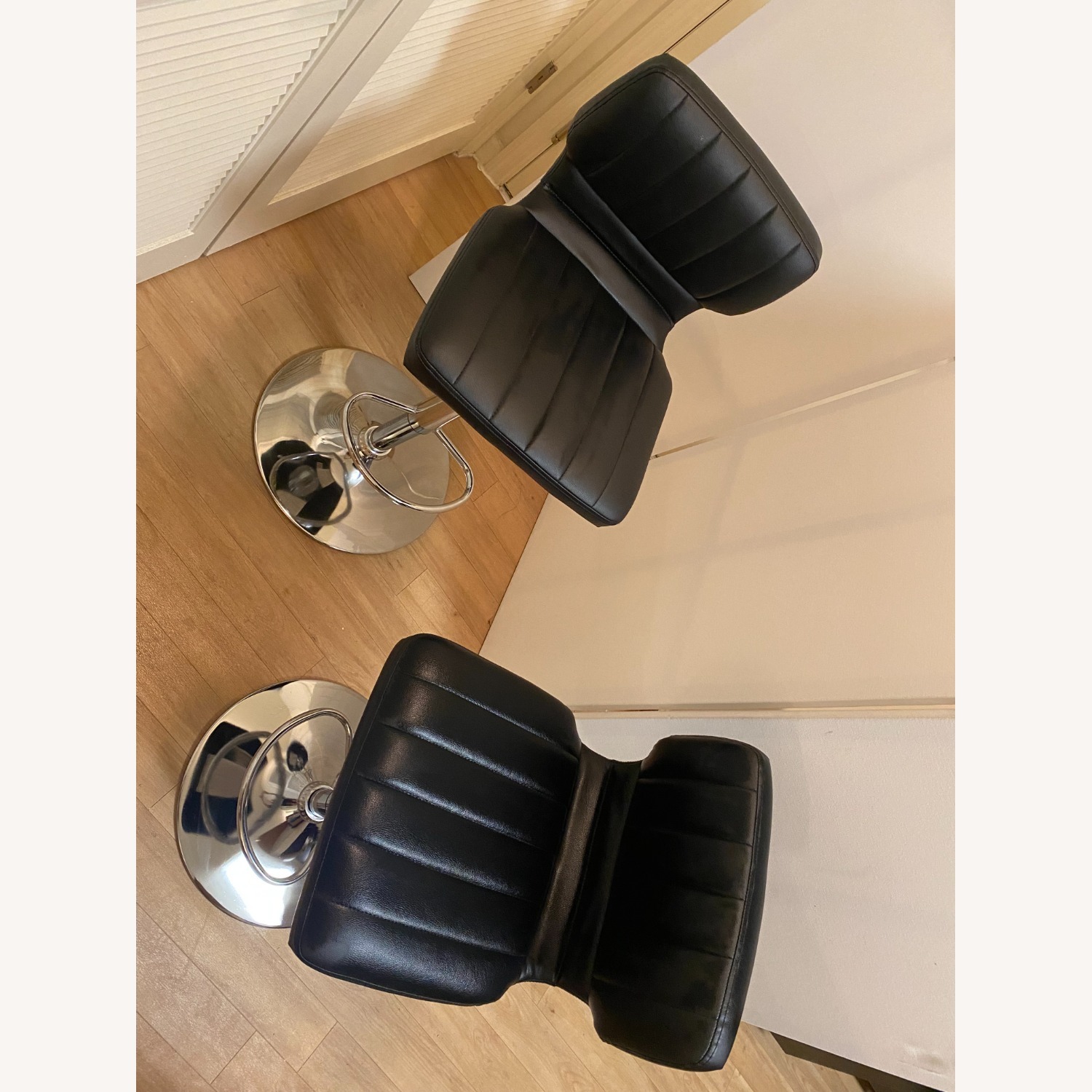 Flash Furniture Black Vinyl Stools - image-3