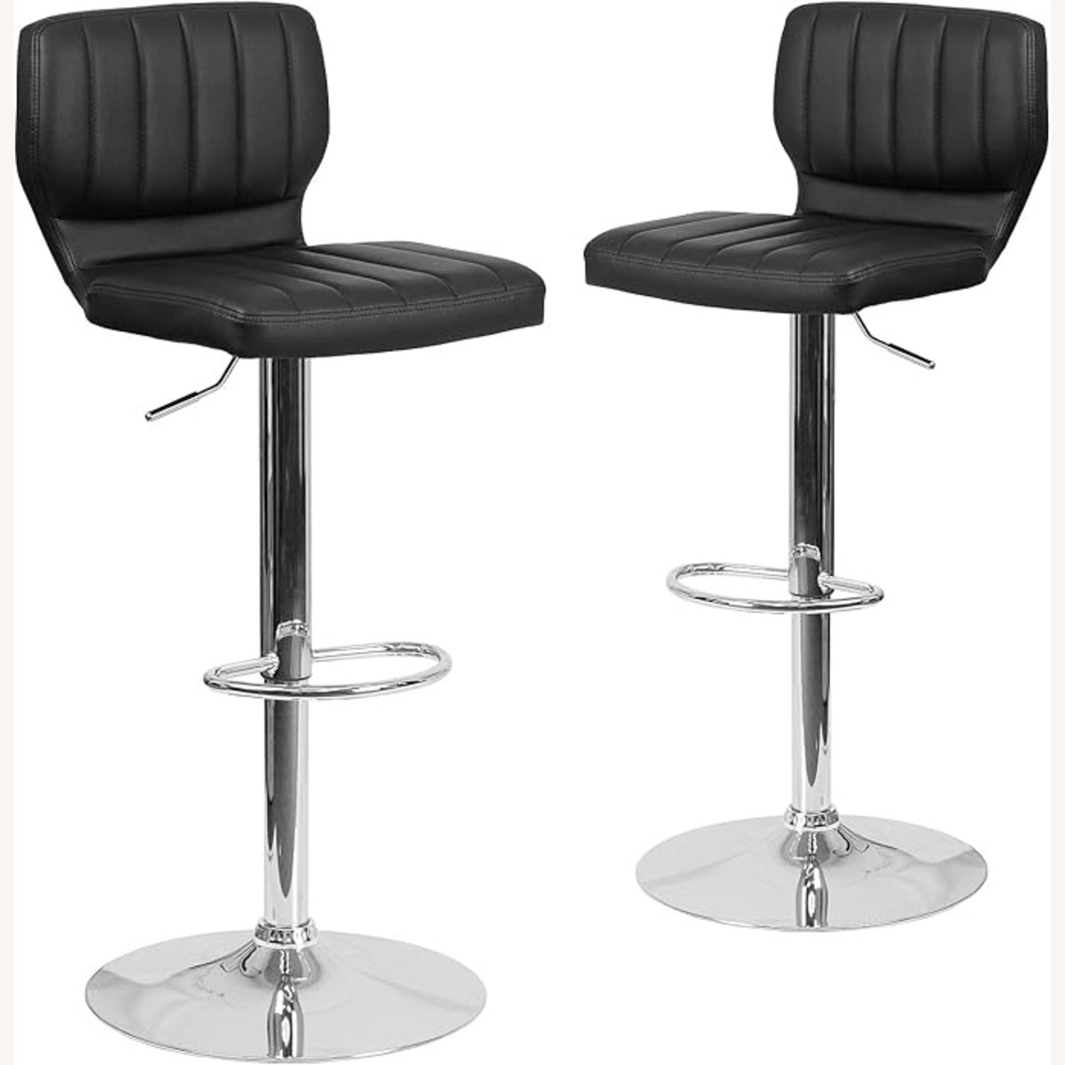 Flash Furniture Black Vinyl Stools - image-7