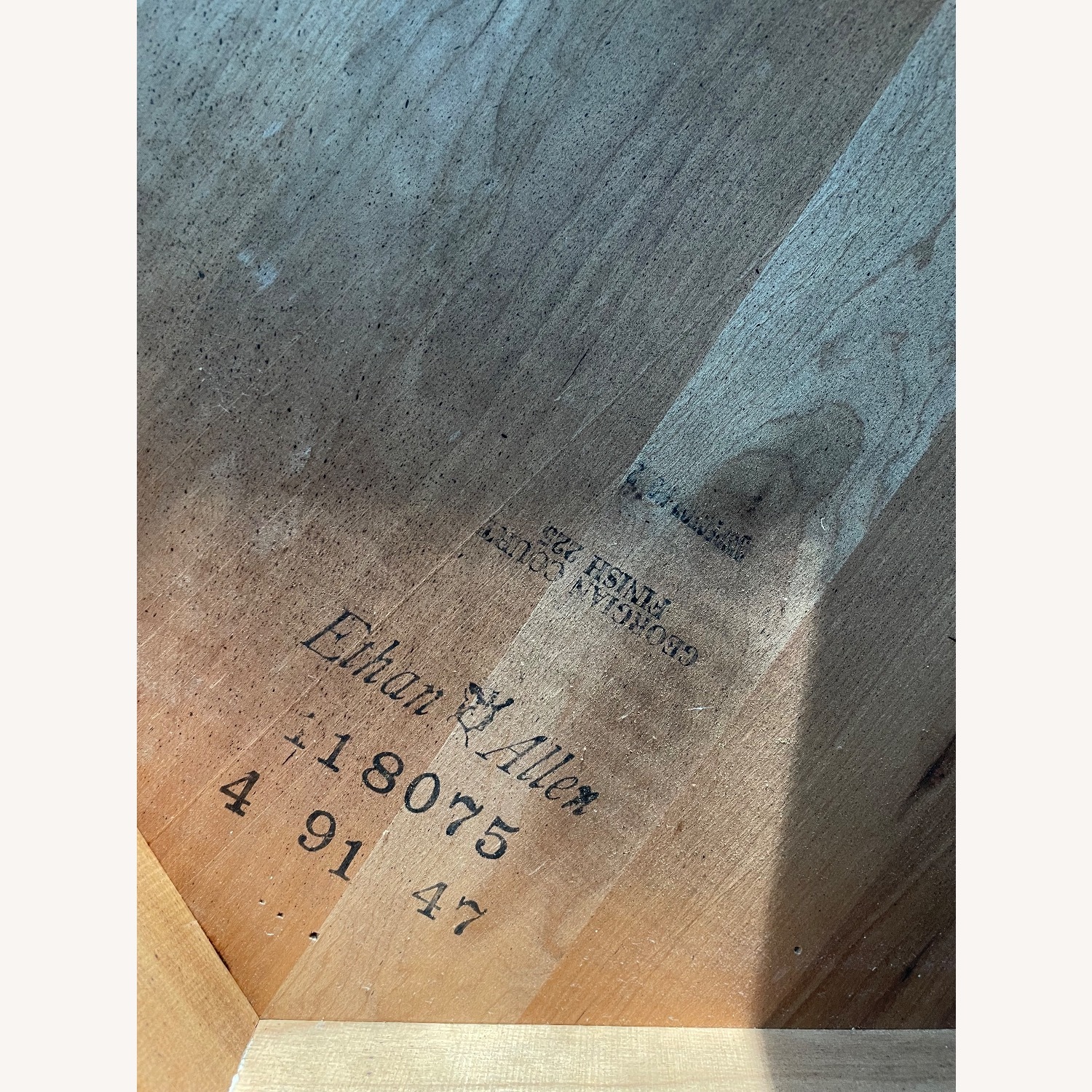 Ethan Allen Hexagonal Storage Side Table - image-7