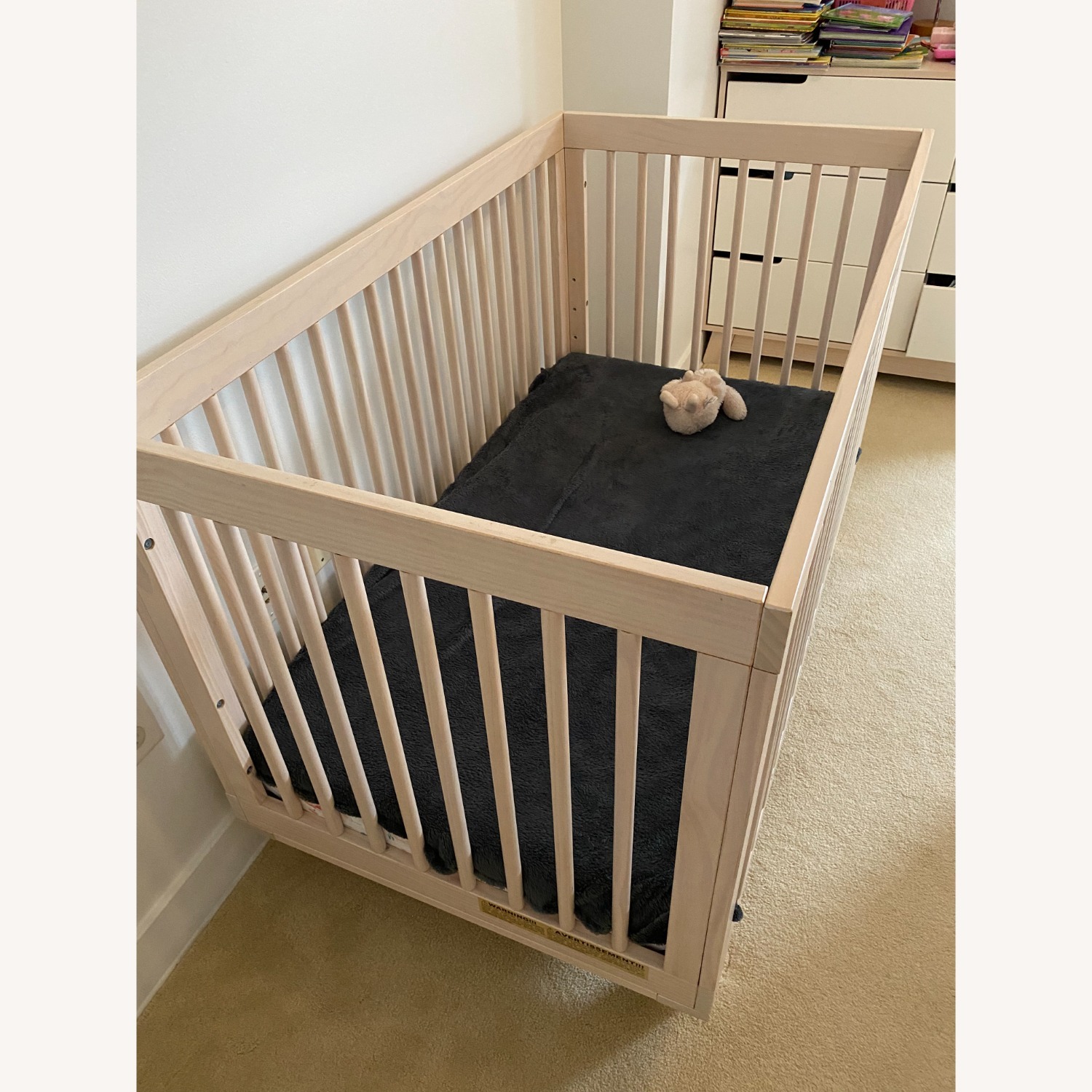 Babyletto Hudson 3-in-1 Natural Wood Crib - image-3