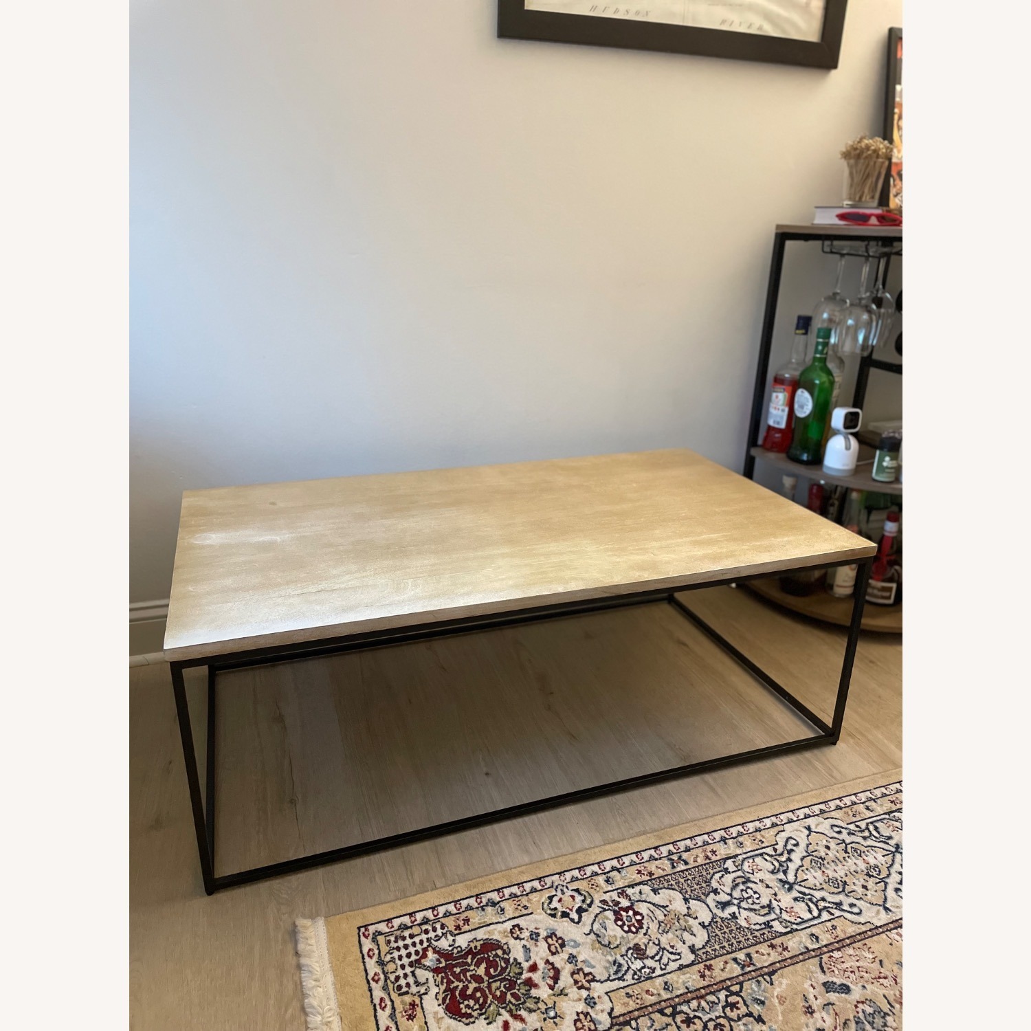 West Elm Streamline Rectangle Coffee Table - image-3