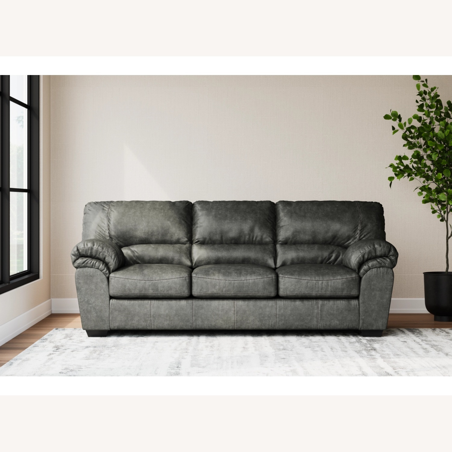 Ashley Furniture Black Bladen Sofa - image-5