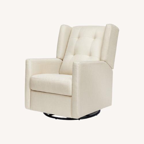 Used Davinci Natural Fabric Nursing Chair for sale on AptDeco