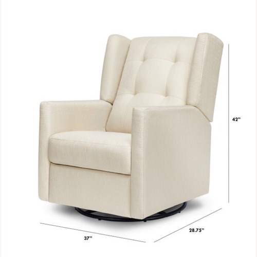 Used Davinci Natural Fabric Nursing Chair for sale on AptDeco