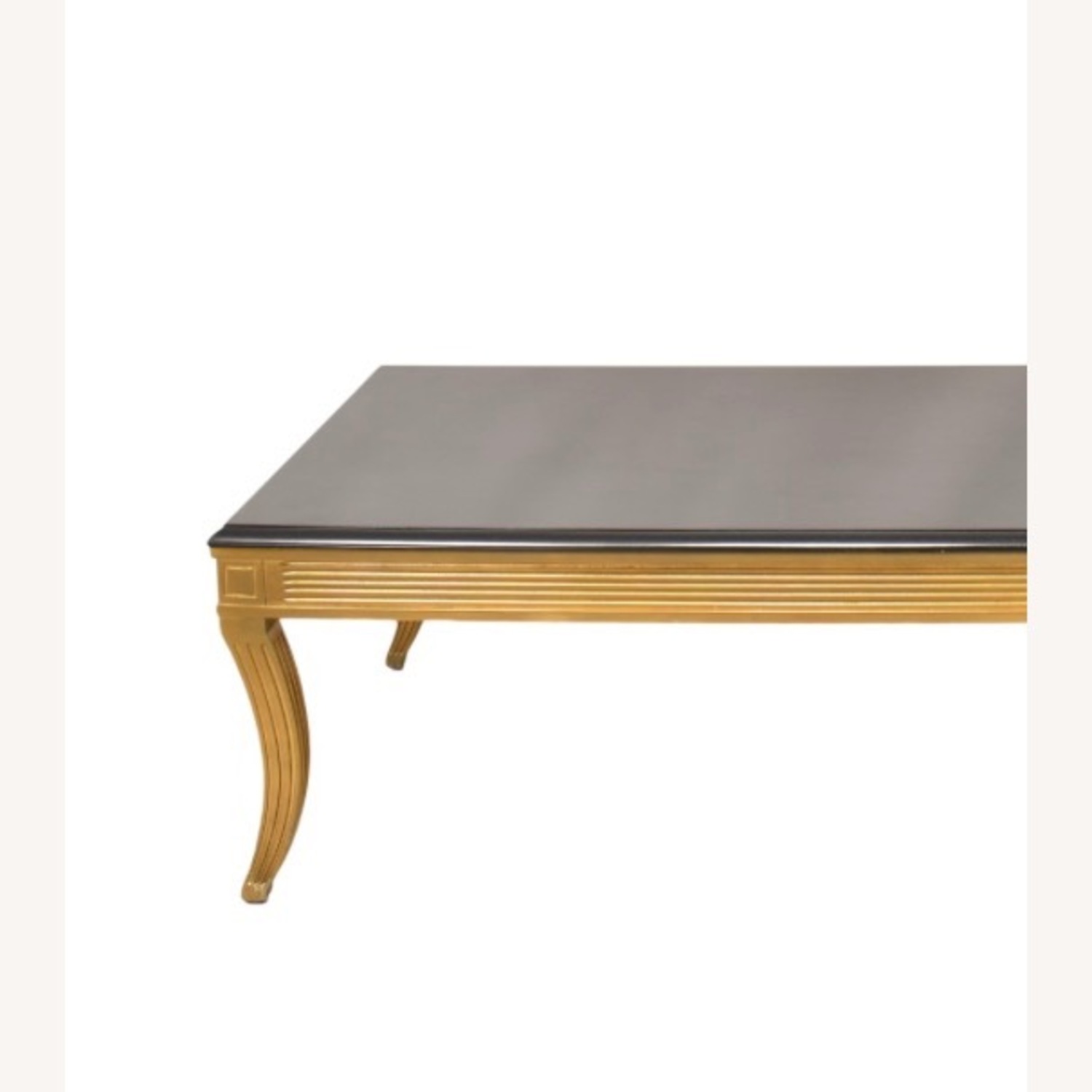 Vintage/Antique Finds Gold Wood Coffee Table - image-3