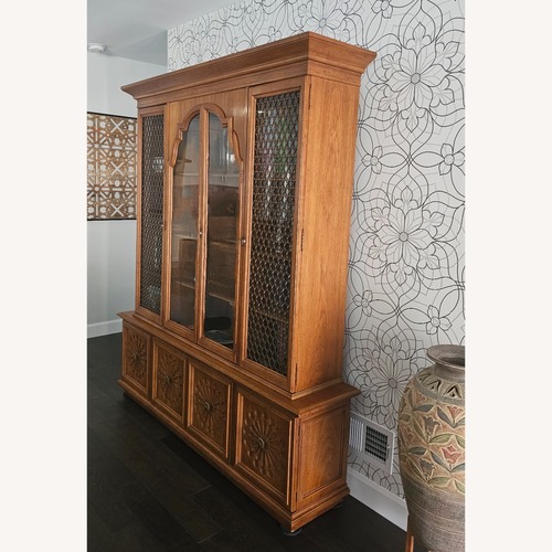 Used Cabinet 59Wx79Hx15D Drexel Heritage Simpatico for sale on AptDeco