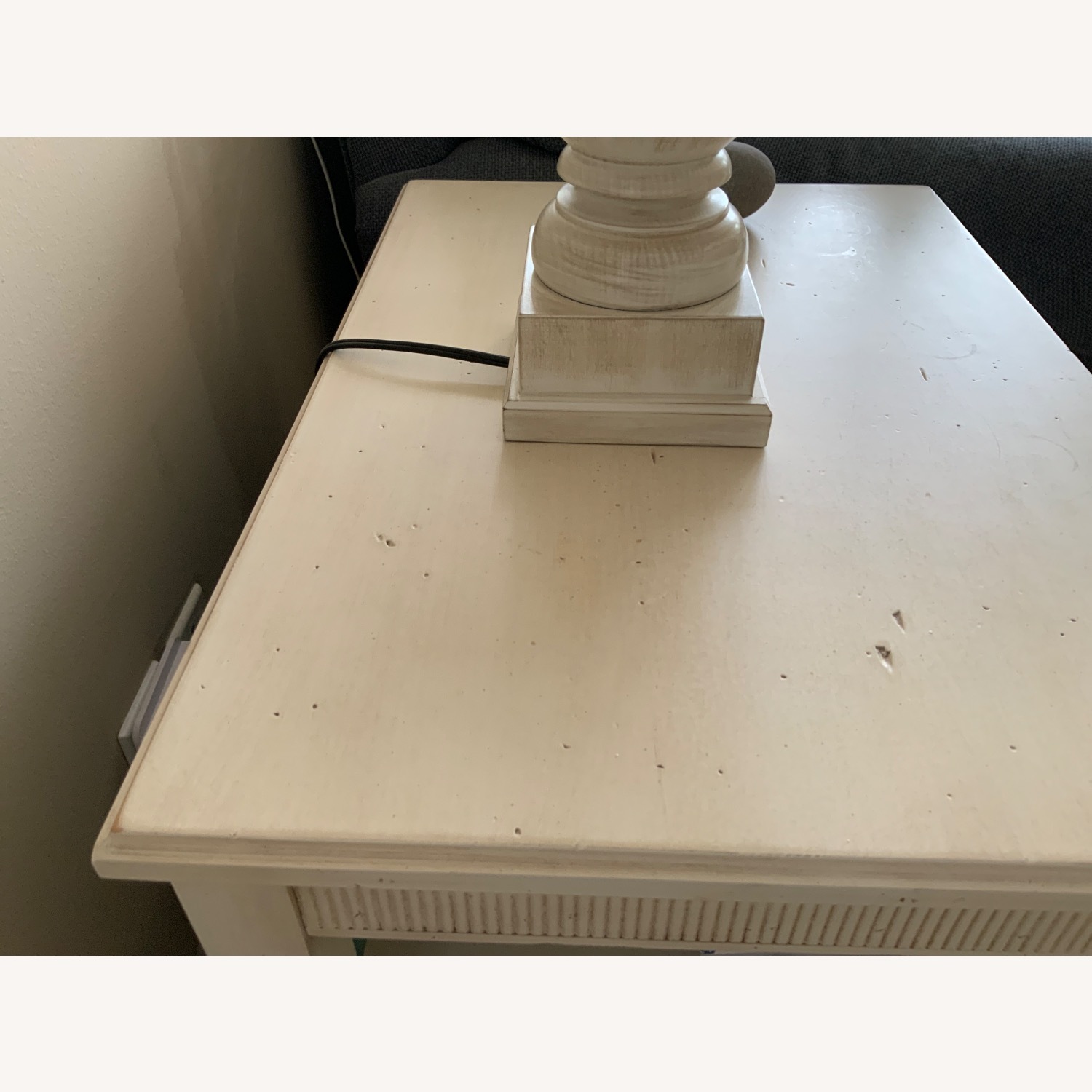 Ethan Allen “Library End Table” in “Cotton”  - image-4