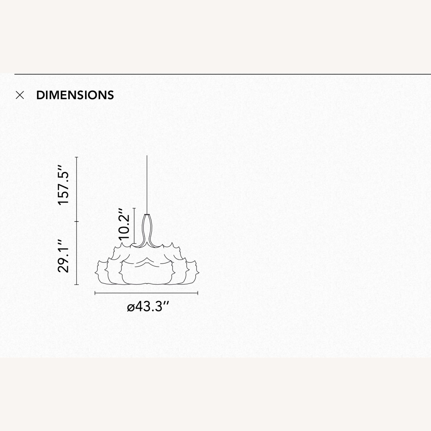 Flos White Ceiling Lamp - image-6