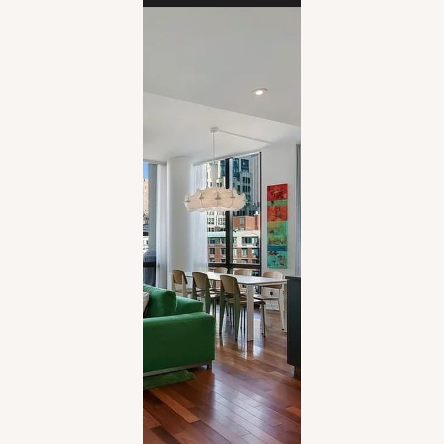 Flos White Ceiling Lamp - image-2