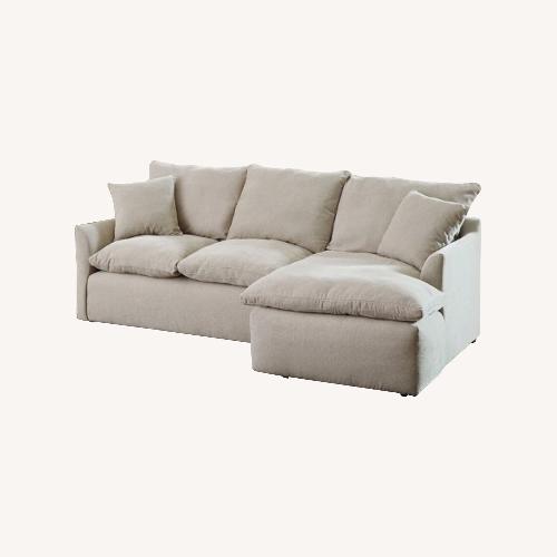 Used Jackson Harper 2-Piece Right Chaise Sectional for sale on AptDeco
