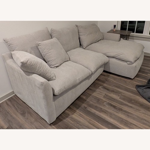 Used Jackson Harper 2-Piece Right Chaise Sectional for sale on AptDeco