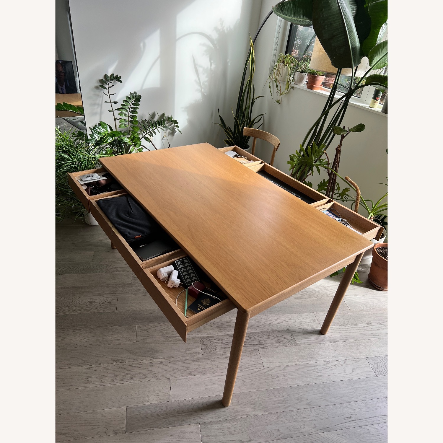 Design Within Reach Dining Set (White Oak / Edel) - image-8