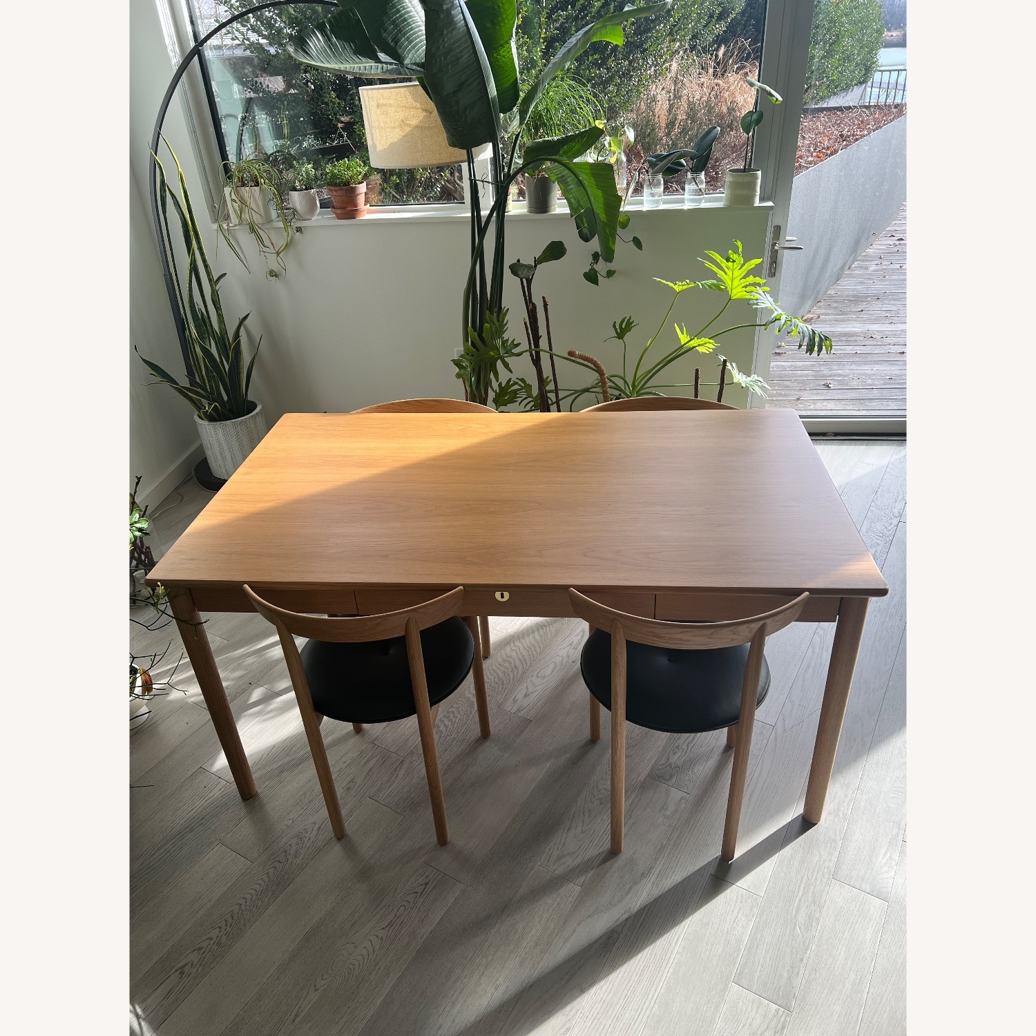 Design Within Reach Dining Set (White Oak / Edel) - image-2