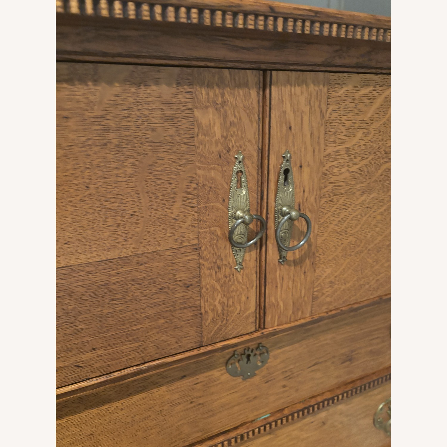 Natural Wood Armoire - image-4