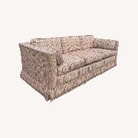 Vintage/Antique Finds Pink Fabric Sleeper Sofa