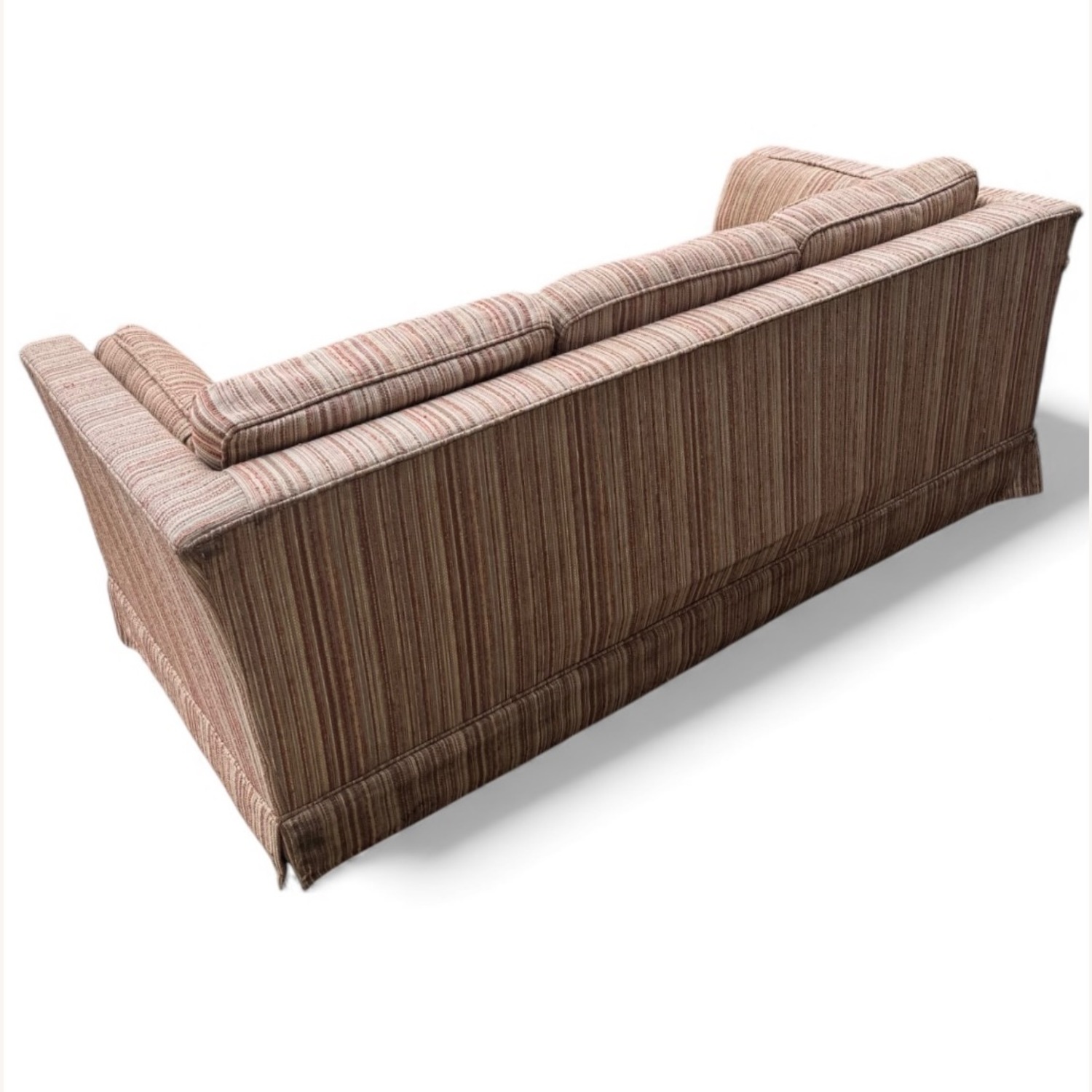 Vintage/Antique Finds Pink Fabric Sleeper Sofa - image-5