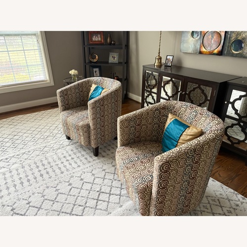 Used Linon Accent Chair Set  for sale on AptDeco