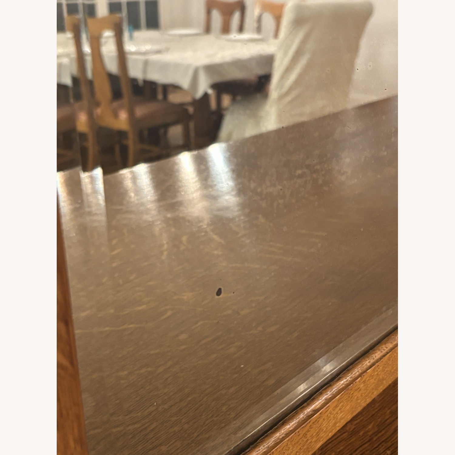 Vintage/Antique Natural Wood Sideboard - image-5