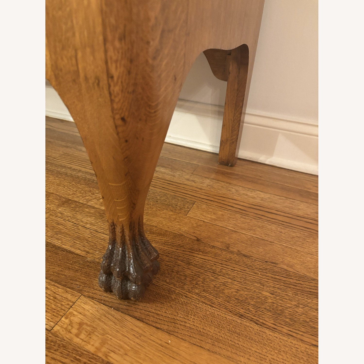 Vintage/Antique Natural Wood Sideboard - image-4