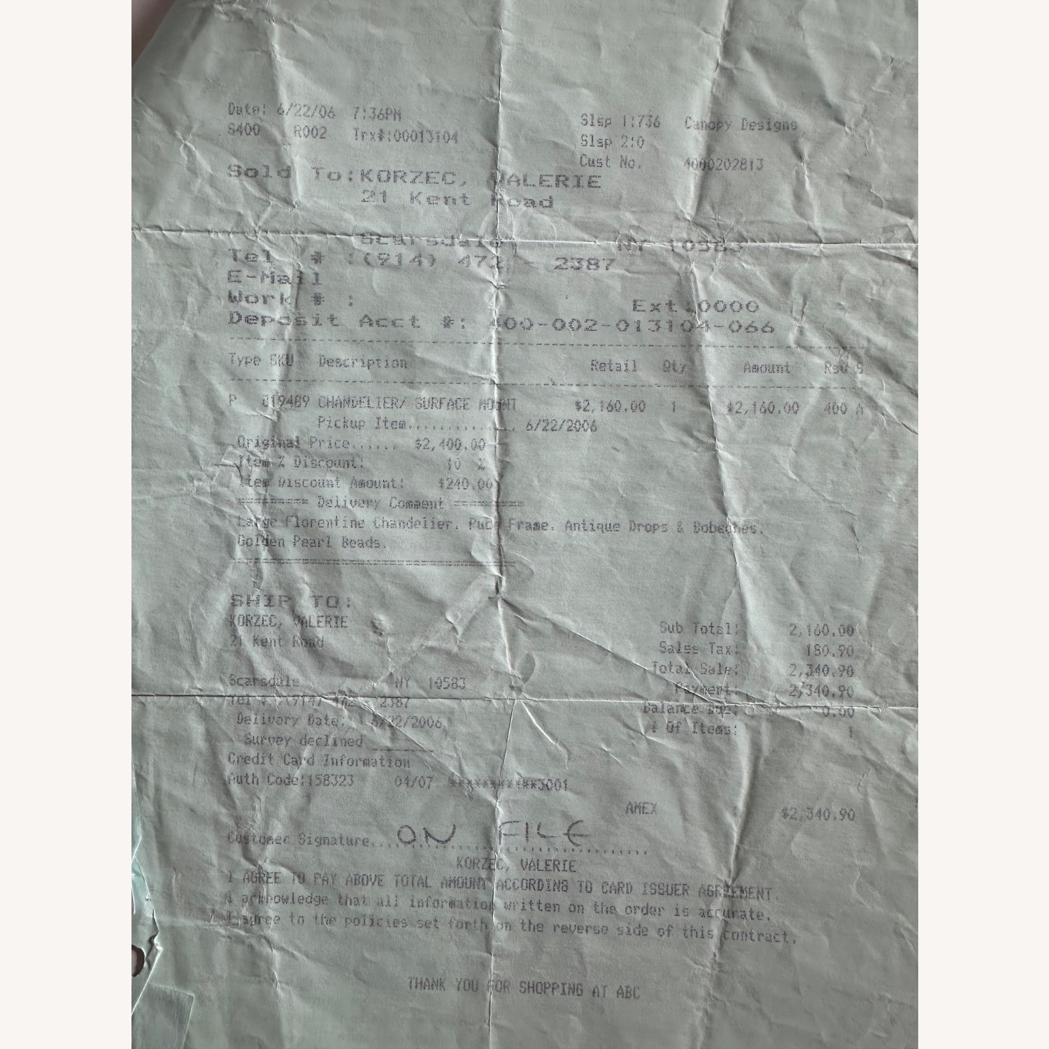 ABC Carpet and Home French Chandelier - image-2