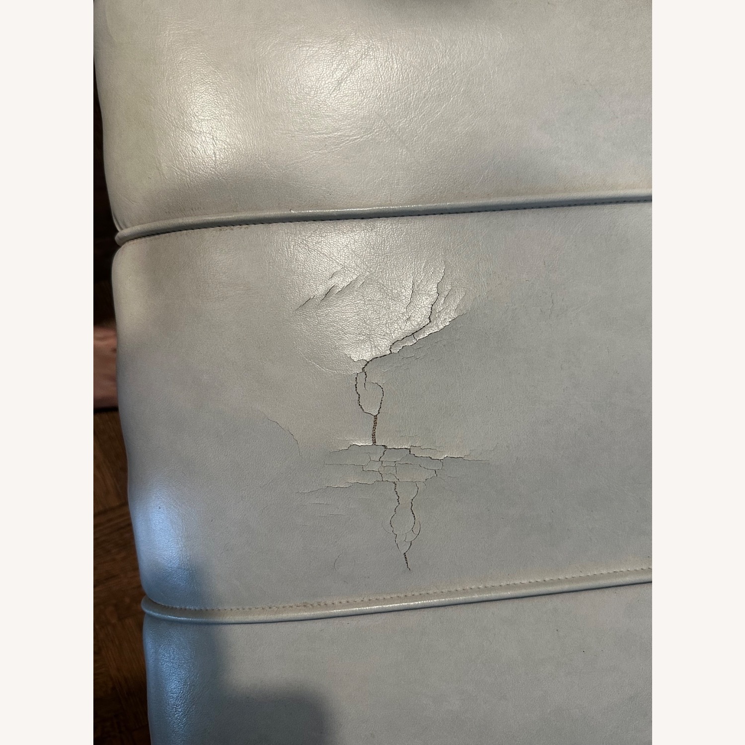 Natural Faux Leather Dining Chairs - image-2