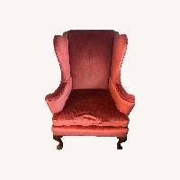 Red Velvet Chair 