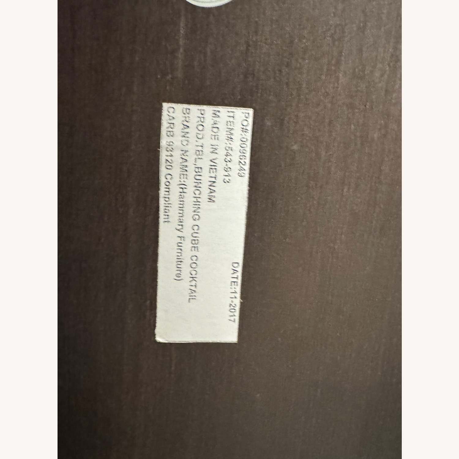 Hammary Jupiter Dark Brown Wood Coffee Table - image-7