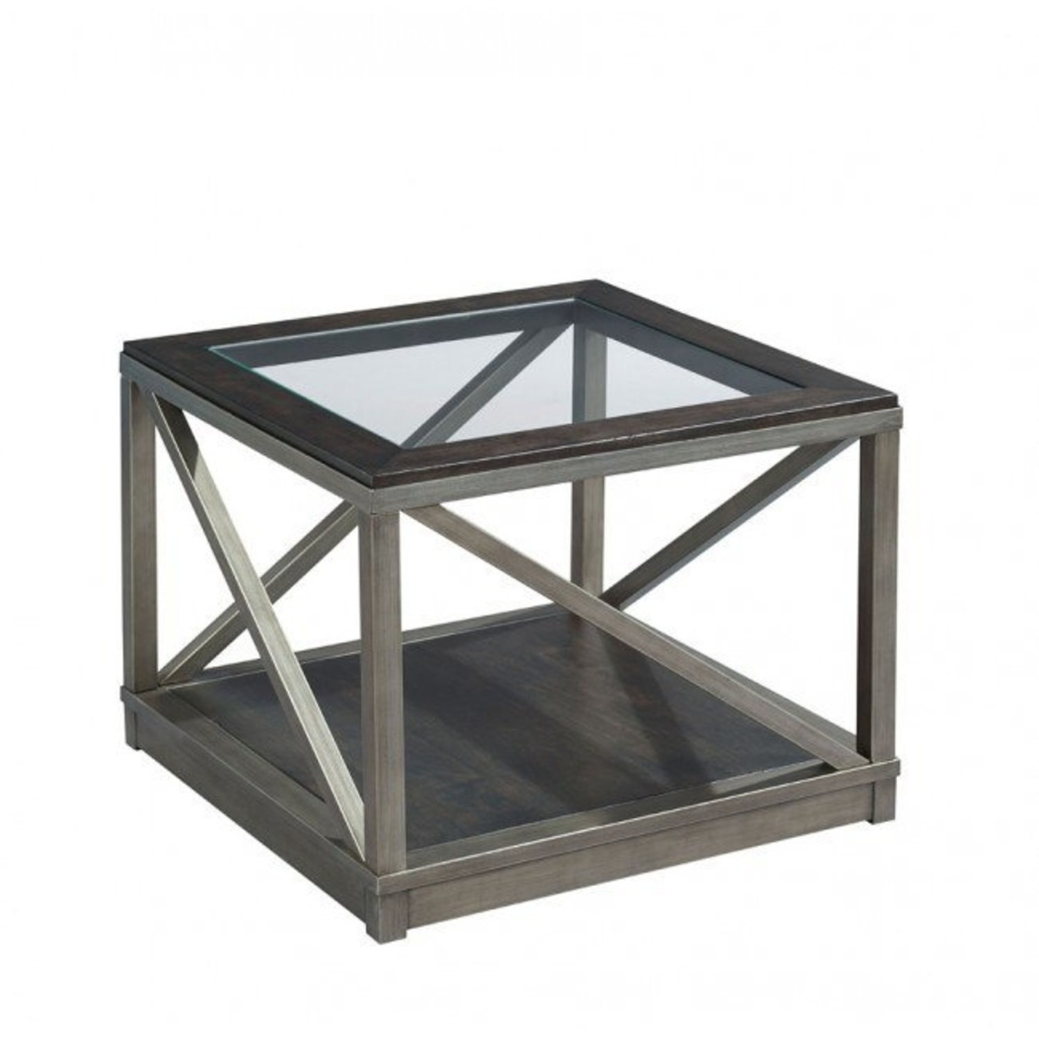 Hammary Jupiter Dark Brown Wood Coffee Table - image-14