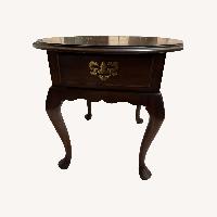 Harden Furniture Dark Brown Side Table