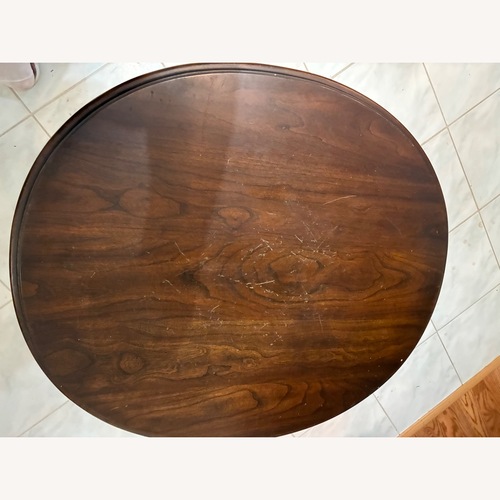 Used Harden Furniture Dark Brown Side Table for sale on AptDeco