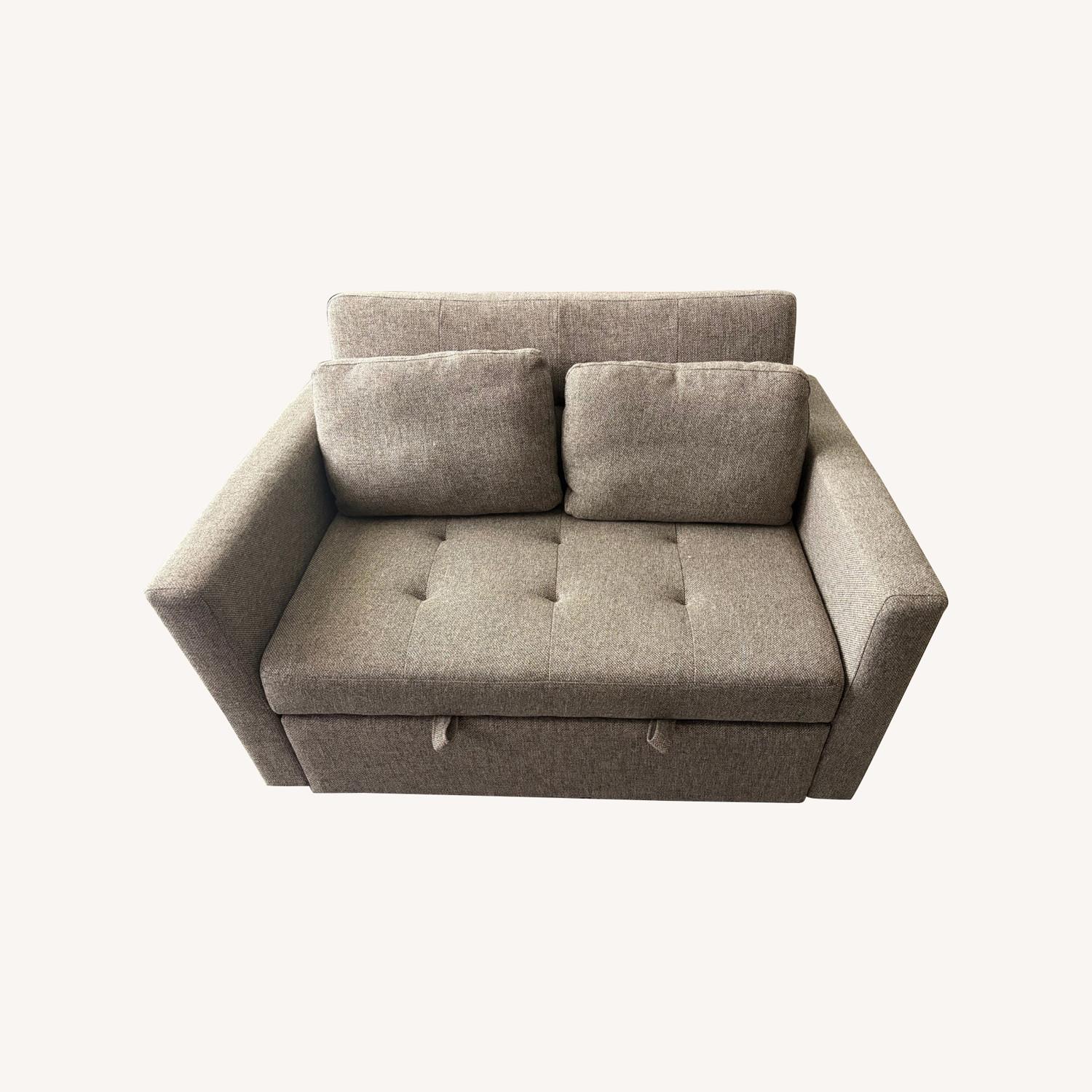 Wayfair Dark Gray 2 Seater Sofa - image-0