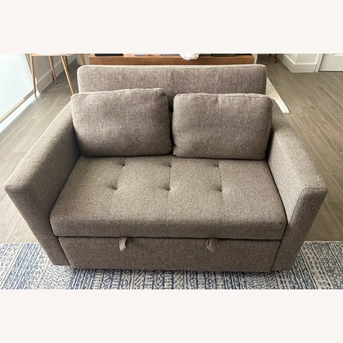 Used Wayfair Dark Gray 2 Seater Sofa for sale on AptDeco