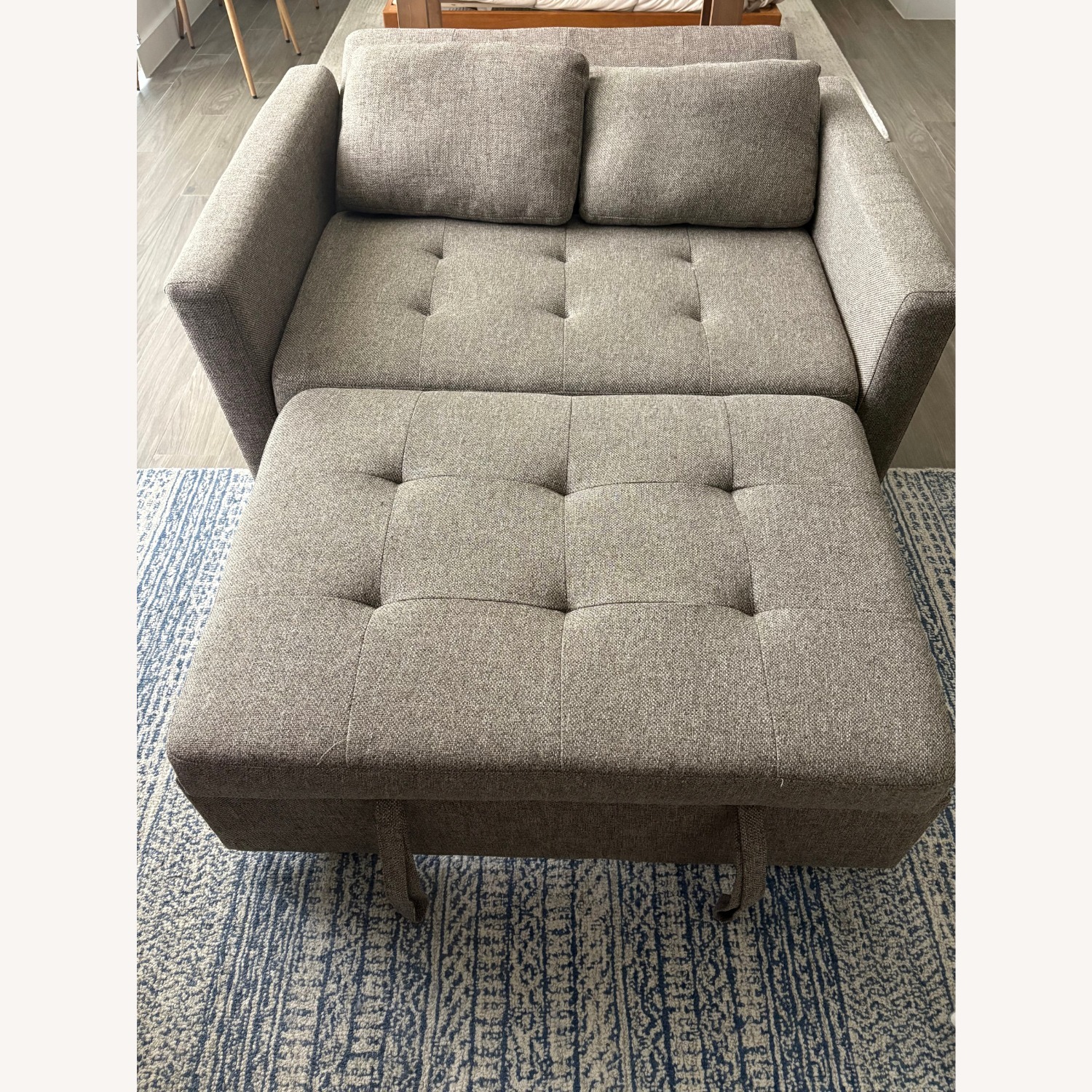 Wayfair Dark Gray 2 Seater Sofa - image-4