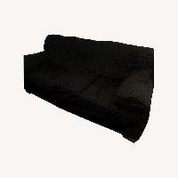 100 Essentials Black Sofa Set (3 seater) with Couch Covers