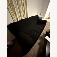 100 Essentials Black Sofa Set (3 seater) with Couch Covers