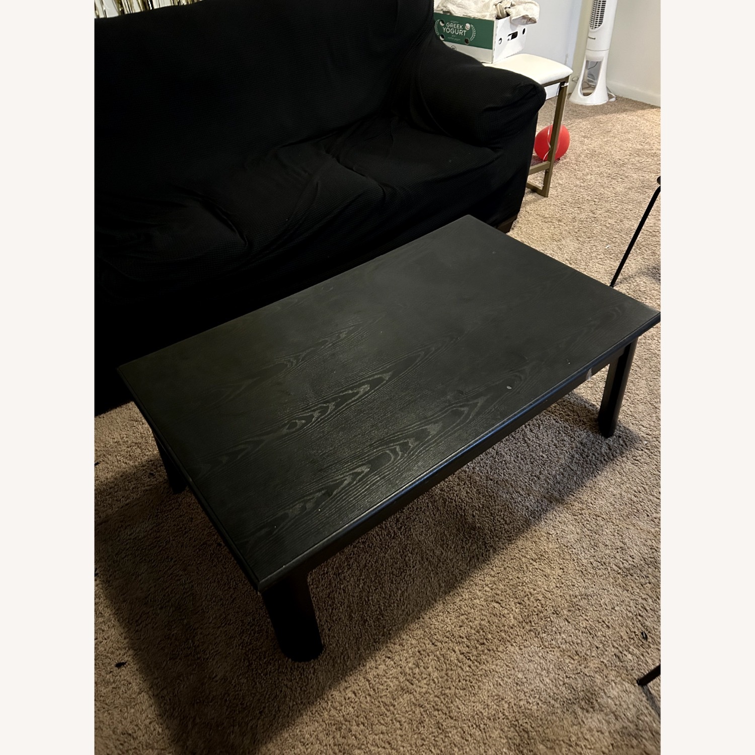 100 Essentials Black Wood Coffee Table - image-3