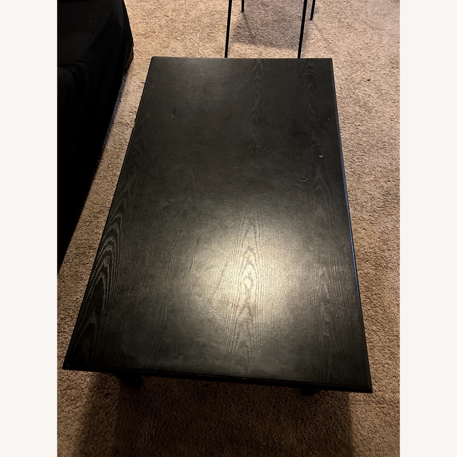 100 Essentials Black Wood Coffee Table - image-4