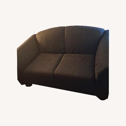 Used Black 2 Seater Sofa for sale on AptDeco