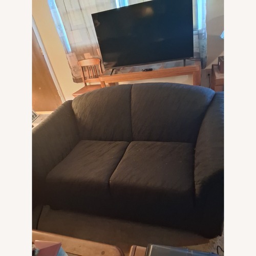 Used Black 2 Seater Sofa for sale on AptDeco
