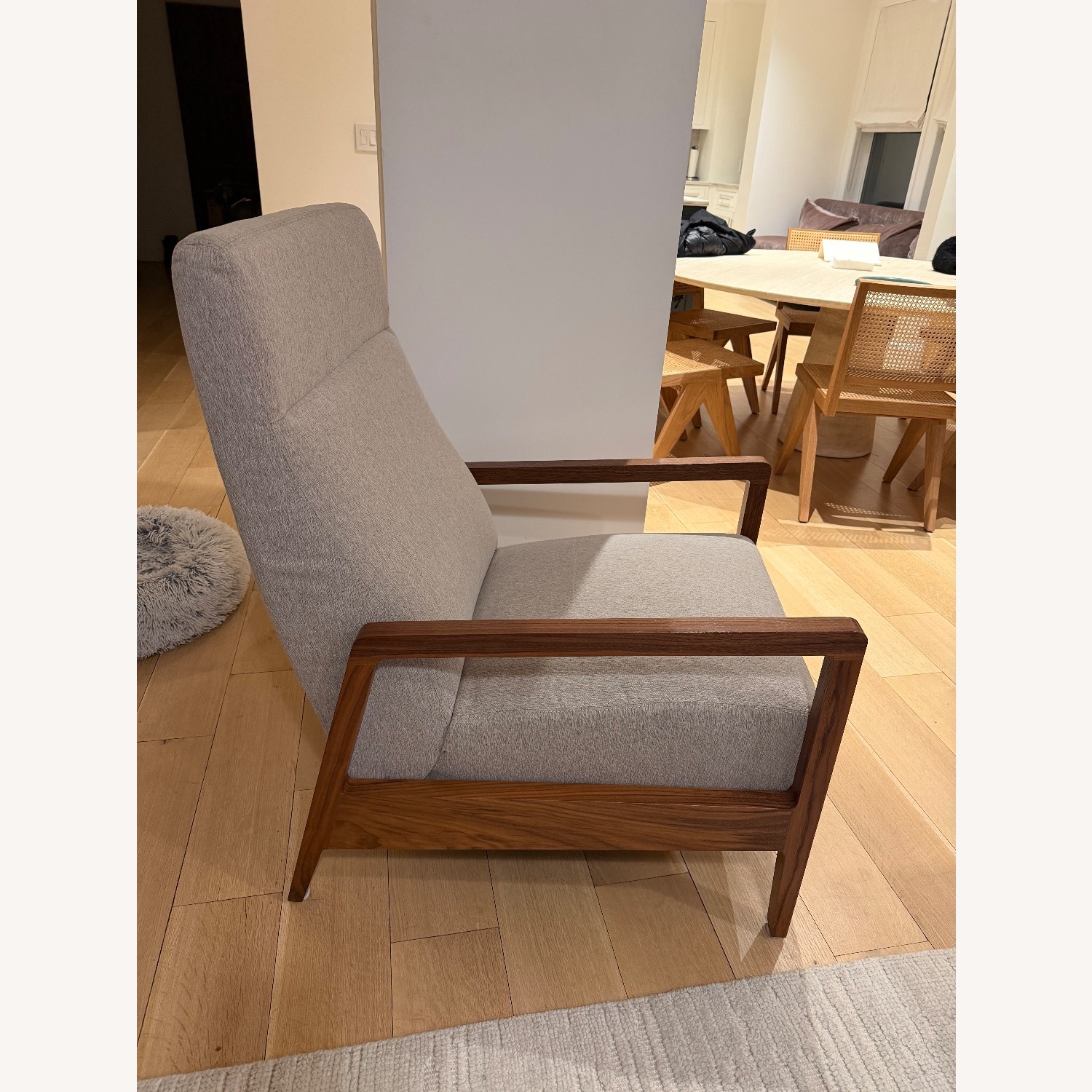 Room & Board Westport Natural Fabric Recliner - image-1