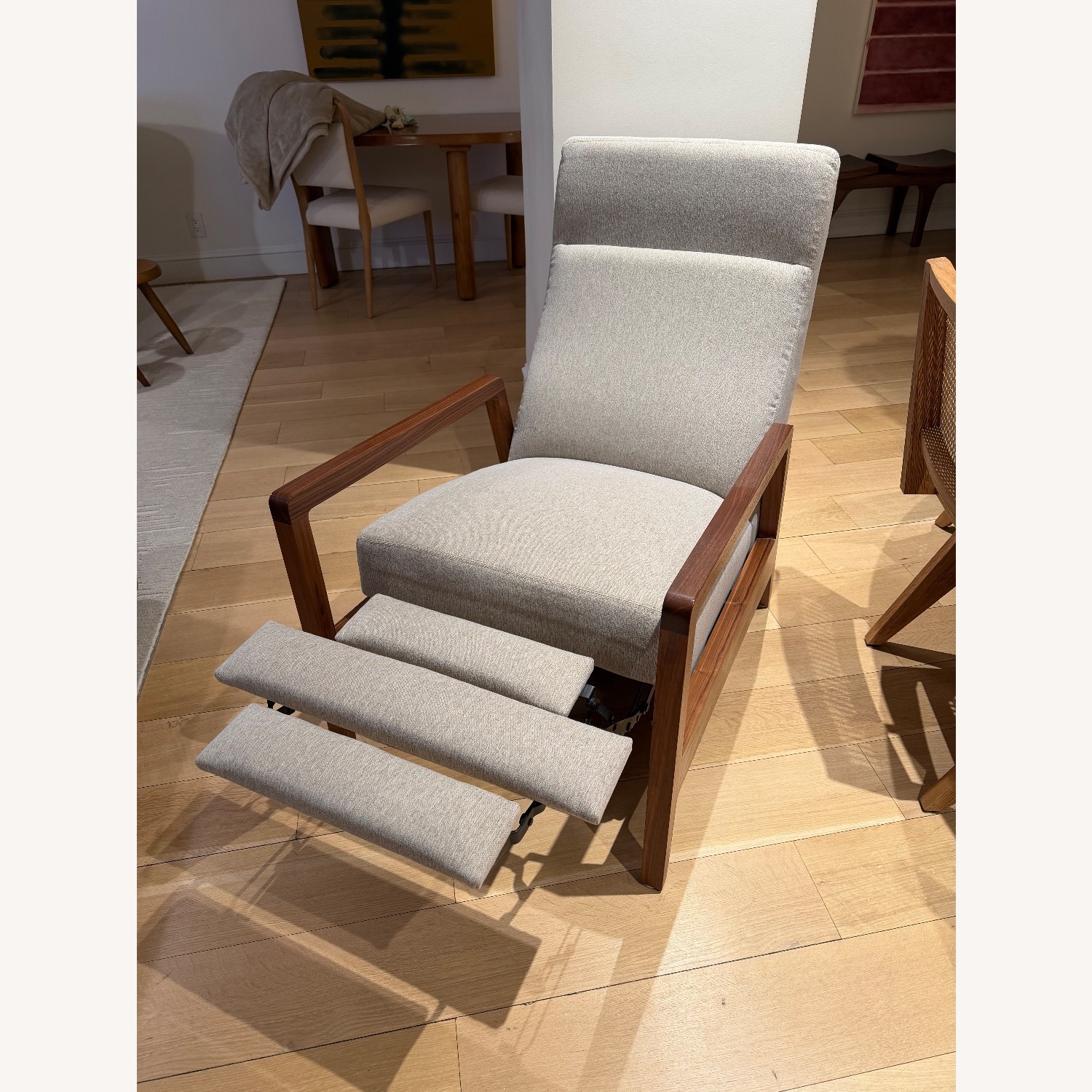 Room & Board Westport Natural Fabric Recliner - image-5