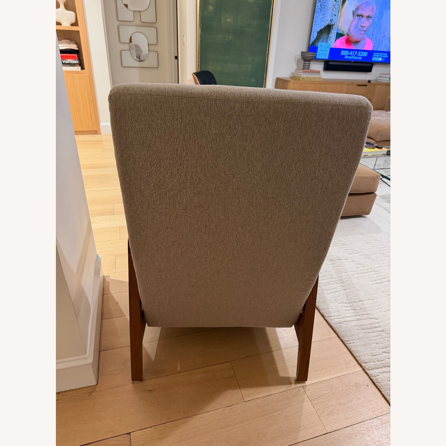 Room & Board Westport Natural Fabric Recliner - image-2