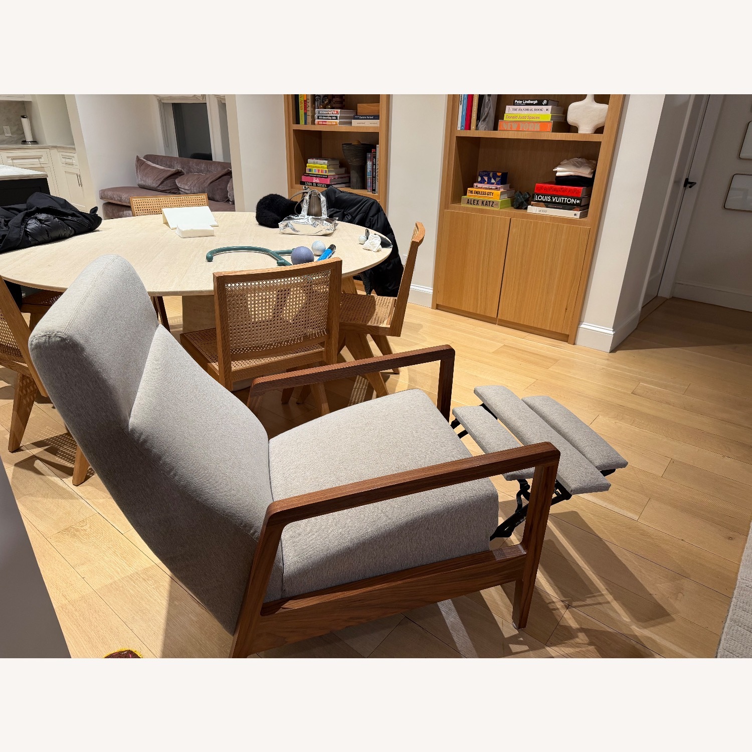 Room & Board Westport Natural Fabric Recliner - image-6