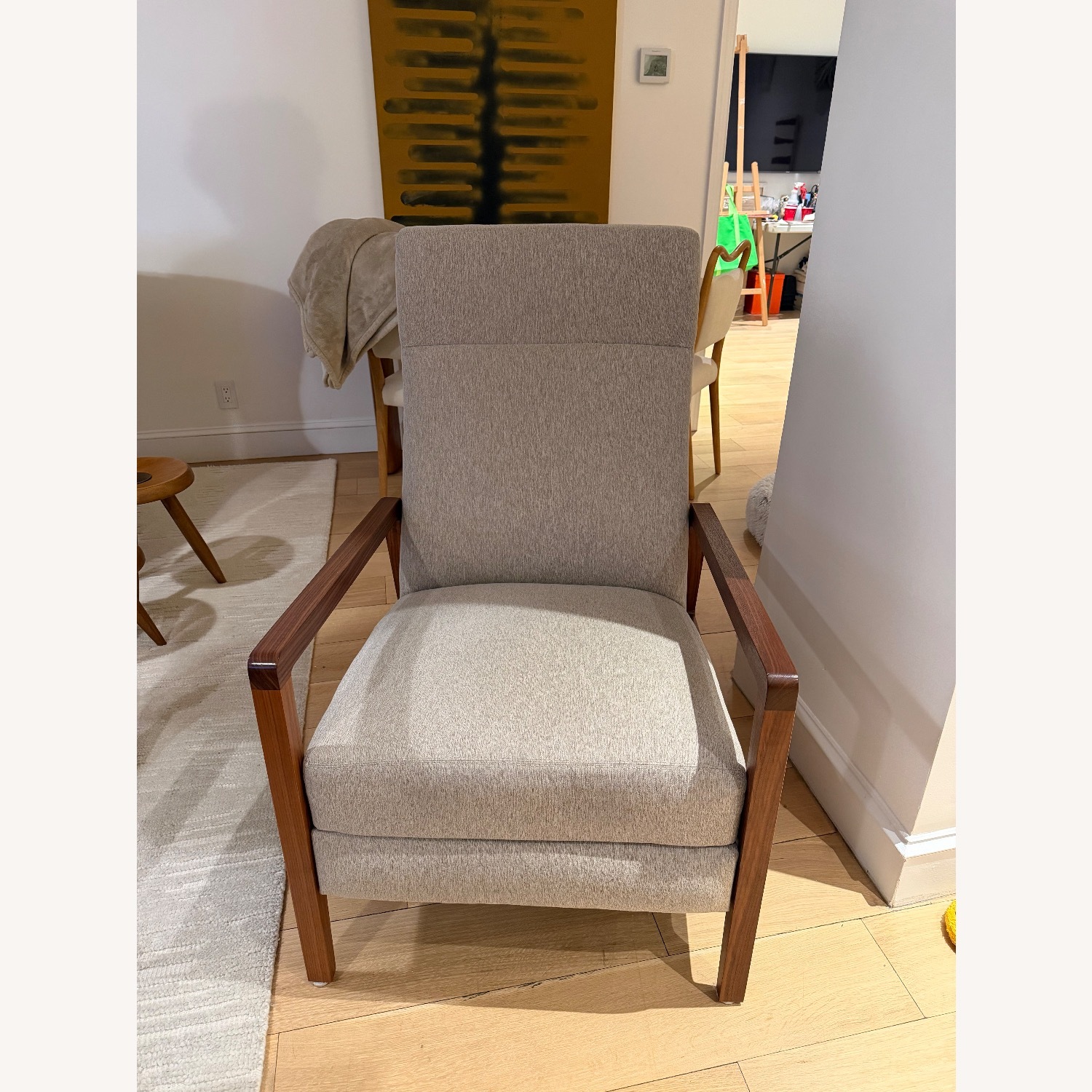 Room & Board Westport Natural Fabric Recliner - image-3