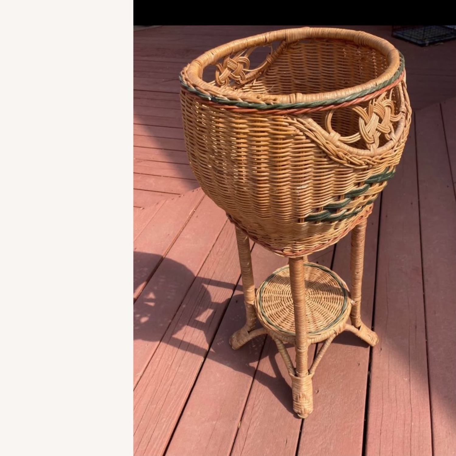 Vintage/Antique Natural Planter - image-2